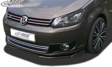 RDX Frontspoilerlippe VARIO-X für VW Touran 1T Facelift (2010-2015) / Caddy 2K (2010-2015) Frontlippe Front Ansatz Vorne Spoilerlippe