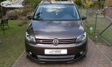 RDX Frontspoilerlippe VARIO-X für VW Touran 1T Facelift (2010-2015) / Caddy 2K (2010-2015) Frontlippe Front Ansatz Vorne Spoilerlippe