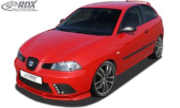 RDX Frontspoilerlippe VARIO-X für SEAT Ibiza 6L FR / Facelift 2006+ (nicht Cupra) Frontlippe Front Ansatz Vorne Spoilerlippe