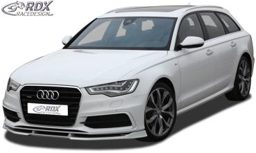 RDX Frontspoilerlippe VARIO-X für AUDI A6 4G C7 (S-Line- bzw. S6-Frontstoßstange) Frontlippe Front Ansatz Vorne Spoilerlippe