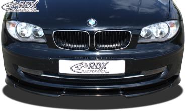 RDX Frontspoilerlippe VARIO-X für BMW 1er E81 / E87 2007+ Frontlippe Front Ansatz Vorne Spoilerlippe