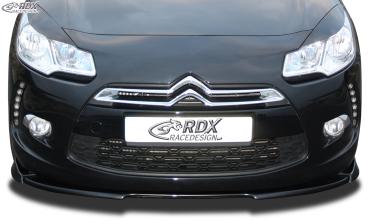 RDX Frontspoilerlippe VARIO-X für CITROEN DS3 (2010-2016) Frontlippe Front Ansatz Vorne Spoilerlippe