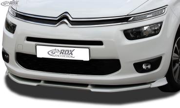 RDX Frontspoilerlippe VARIO-X für CITROEN C4 Grand Picasso 2013+ Frontlippe Front Ansatz Vorne Spoilerlippe