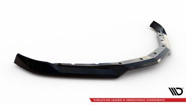 Maxton Design Front Ansatz V.1 für Chevrolet Camaro SS Mk6 Facelift schwarz Hochglanz
