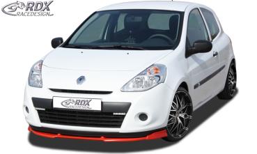 RDX Frontspoilerlippe VARIO-X für RENAULT Clio 3 Phase 2 (nicht RS) Frontlippe Front Ansatz Vorne Spoilerlippe