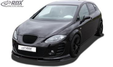 RDX Frontspoilerlippe VARIO-X für SEAT Leon 1P -2009 mit für SEAT Aerodynamik-Kit Frontlippe Front Ansatz Vorne Spoilerlippe