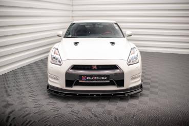Maxton Design Front Ansatz + Flaps für Nissan GTR R35 Facelift