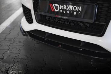 Maxton Design Front Ansatz V.4 für Audi RS7 C7 schwarz Hochglanz