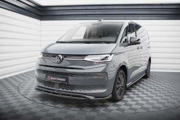 Maxton Design Front Ansatz V.1 für VW Multivan T7 schwarz Hochglanz