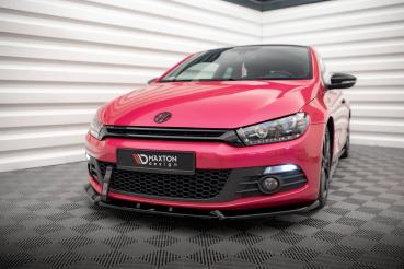 Maxton Design Front Ansatz V.3 für VW Scirocco Mk3 schwarz Hochglanz