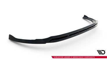 Maxton Design Front Ansatz V.2 für Ford Transit Custom / Tourneo Custom Mk2 schwarz Hochglanz