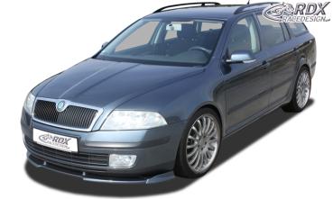 RDX Frontspoilerlippe VARIO-X für SKODA Octavia 2 Typ 1Z -2008 (nicht RS) Frontlippe Front Ansatz Vorne Spoilerlippe
