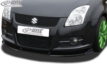 RDX Frontspoilerlippe VARIO-X für SUZUKI Swift (2005+) Sport Frontlippe Front Ansatz Vorne Spoilerlippe