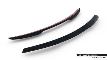 Maxton Design Spoiler CAP für Land Rover Range Rover Sport Mk2 Facelift schwarz Hochglanz
