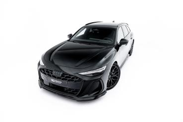 Maxton Design Front Ansatz V.1 für Audi A6 S-Line C9 schwarz Hochglanz