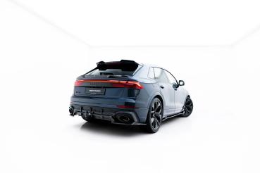 Maxton Design Carbon Fiber Rear Splitter (mit einem vertikalem balken) für Audi RSQ8 Mk1 Facelift