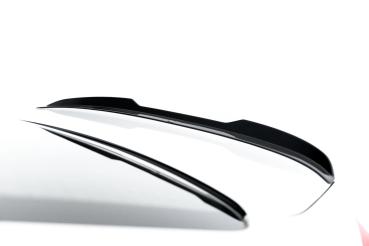 Maxton Design Spoiler CAP für BMW 3er Sportline Limousine F30 schwarz Hochglanz