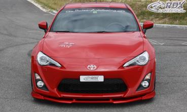 RDX Frontspoilerlippe VARIO-X für TOYOTA GT86 Frontlippe Front Ansatz Vorne Spoilerlippe