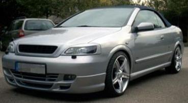 JMS Frontlippe Racelook für Opel Astra G Coupe Cabrio 2000-2005 GFK inkl. Teilegutachten