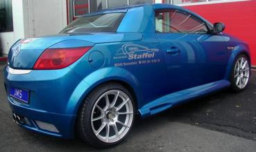JMS Seitenschweller Racelook für Opel Tigra Twintop 2004-2009 GFK inkl. Teilegutachten