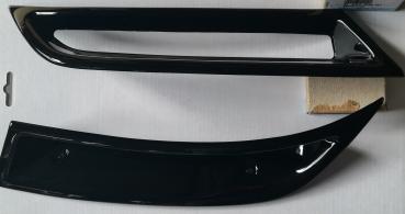 Milotec Auspuff-Dummies für Skoda Octavia III – schwarz (Klavierlack) – 2-teilig (ohne Diffusor)