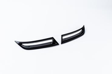 Milotec Auspuff-Dummies für Skoda Octavia III – schwarz (Klavierlack) – 2-teilig (ohne Diffusor)