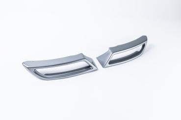 Milotec Auspuff-Dummies für Skoda Scala – Alu-Brush – 2-teilig