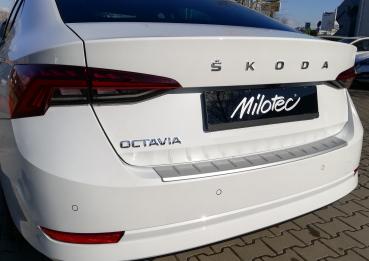 Milotec Ladekantenschutz für Skoda Octavia IV Limousine & RS – silber