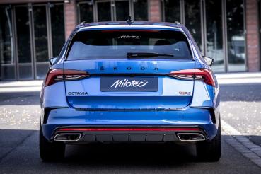 Milotec „Click“ Diffusor für Skoda Octavia IV RS (Typ NX) – schwarz Klavierlack