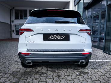 Milotec Auspuff-Dummies für Skoda Karoq Facelift – Alu-Brush – 2-teilig