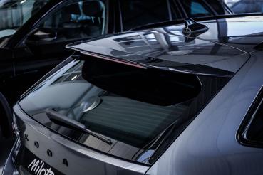 Milotec Heckspoiler-Aufsatz für Skoda Octavia IV Combi – schwarz (Klavierlack) – inkl. ABE