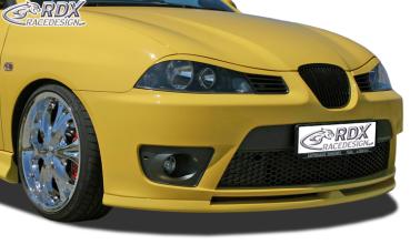 RDX Frontspoiler für SEAT Ibiza 6L Cupra Frontlippe Front Ansatz Spoilerlippe