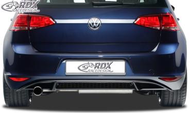 RDX Heckansatz für VW Golf 7 "GTI-Look" Heckeinsatz Heckblende Diffusor