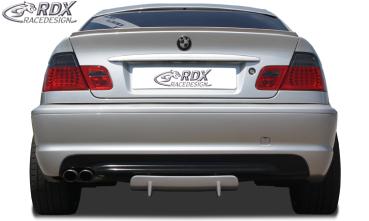 RDX Heckdiffusor U-Diff für BMW E46 (alle, auch M-Technik, M3, Touring) Diffusor Heck Ansatz