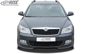 RDX Frontspoiler für SKODA Octavia 2 / 1Z Facelift 2008+ (nicht RS) Frontlippe Front Ansatz Spoilerlippe