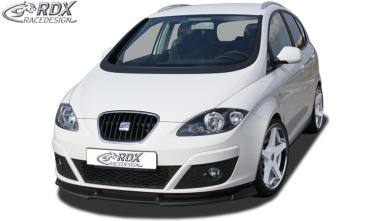 RDX Frontspoilerlippe VARIO-X für SEAT Altea 5P Facelift 2009+ incl. Altea XL Frontlippe Front Ansatz Vorne Spoilerlippe