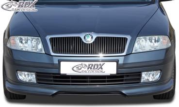 RDX Frontspoiler für SKODA Octavia 2 / 1Z -2008 (nicht RS) Frontlippe Front Ansatz Spoilerlippe
