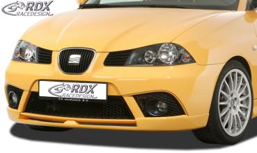RDX Frontspoiler für SEAT Ibiza 6L FR / Facelift Frontlippe Front Ansatz Spoilerlippe