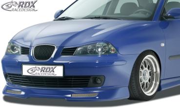 RDX Frontspoiler für SEAT Ibiza 6L (bis 2006) & Cordoba 6L Frontlippe Front Ansatz Spoilerlippe