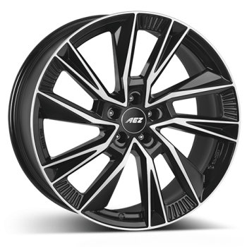 AEZ Alufelge Havanna dark black/polished 9x19 ET21 5x112 Nabe 66.6 KBA 54902