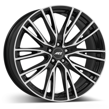 AEZ Alufelge Seattle dark black/polished 9x19 ET41 5x112 Nabe 66.6 KBA 100345