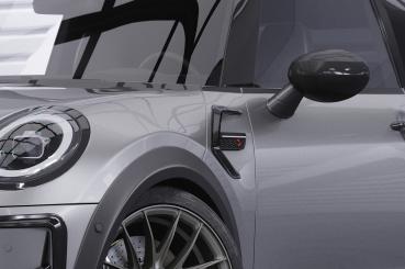 CSR Air Intake Blenden | Airintakes mit ABE für Mini F55, F56, F27 AI032-C Carbon Look Hochglanz (keine Lackierung erforderlich)