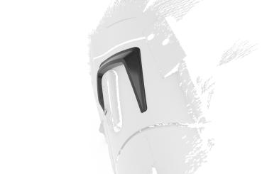 CSR Air Intake Blenden | Airintakes mit ABE für Mini F55, F56, F27 AI032-C Carbon Look Hochglanz (keine Lackierung erforderlich)