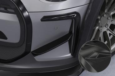 CSR Air Intake Blenden | Airintakes mit ABE für Mini F55 / F56 / F57 AI033-C Carbon Look Hochglanz (keine Lackierung erforderlich)