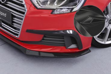 CSR Air Intake Blenden | Airintakes mit ABE für Audi A3 (8V) AI034-C Carbon Look Hochglanz (keine Lackierung erforderlich)
