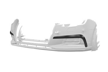 CSR Air Intake Blenden | Airintakes mit ABE für Audi A3 (8V) AI034-G Glossy schwarz Hochglanz (keine Lackierung erforderlich)