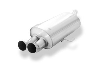 Fox passend für Alfa Romeo 156 Endschalldämpfer - 2x76 Typ 18 AL060002-166