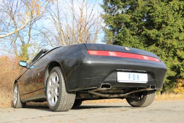 Fox passend für Alfa GTV Typ 916 Endrohrsystem Ausgang rechts/links - 145x65 Typ 59 rechts/links AL091000-671