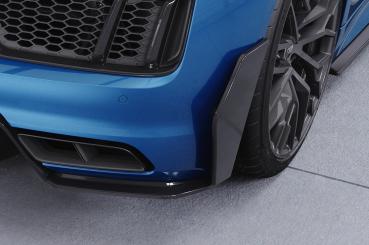 CSR Side Blades / Side Spats mit ABE für Audi R8 (Typ 4S) BL001-C Carbon Look Hochglanz (keine Lackierung erforderlich)
