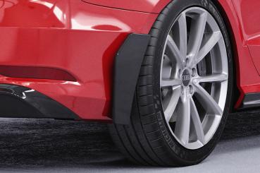 CSR Side Blades / Side Spats mit ABE für Audi A3 (8V) BL002-C Carbon Look Hochglanz (keine Lackierung erforderlich)